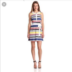Kensie Dresses | Multi Stripe Collar Dress | L